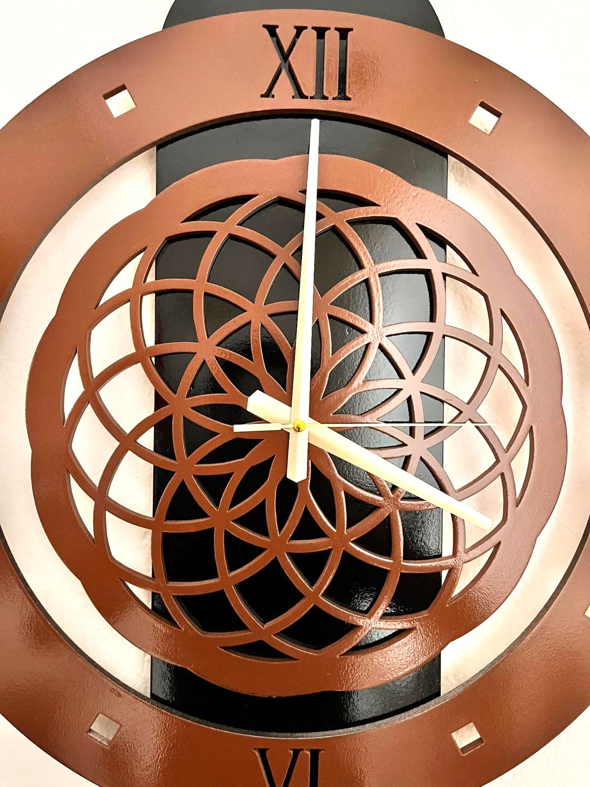 Yaşam Tohumu Model Dekoratif Duvar Saati – 60 × 50 cm - Görsel 4