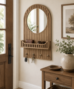 ECO Serisi Sonoma Çıtalı Aynalı Anahtarlık Organizer – 32x52 cm