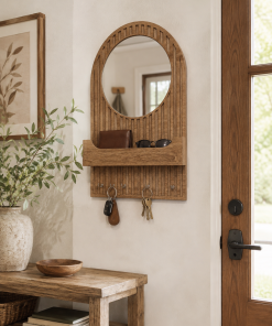 ECO Serisi Sonoma Düz Aynalı Anahtarlık Organizer – 32x52 cm